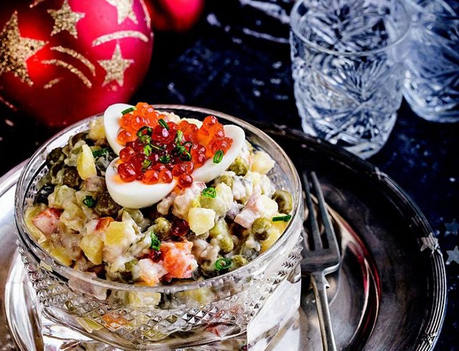 Рыбный "Оливье"