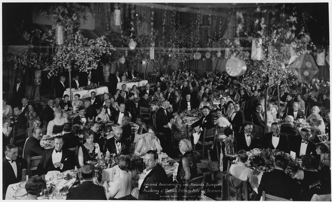 Церемонія вручення премії в 1929 році