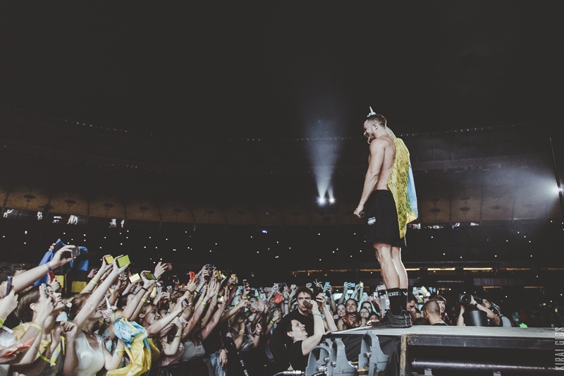 Бешеный заряд: Imagine Dragons отгремели в Киеве (фото, видео)