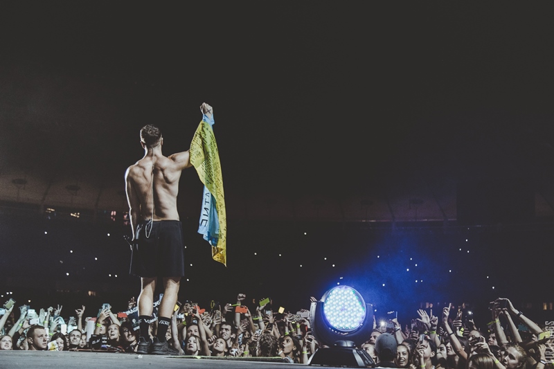 Бешеный заряд: Imagine Dragons отгремели в Киеве (фото, видео)