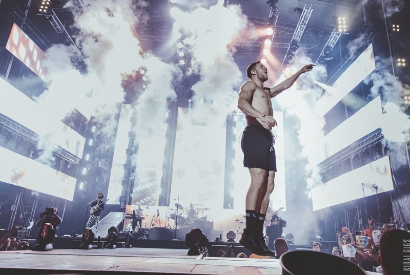 Бешеный заряд: Imagine Dragons отгремели в Киеве (фото, видео)