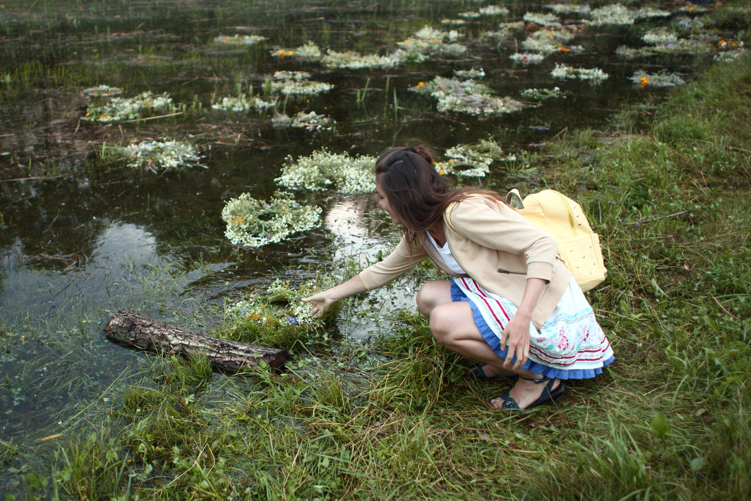 Венки, костры и магия: как отметили Ивана Купала в Пирогово