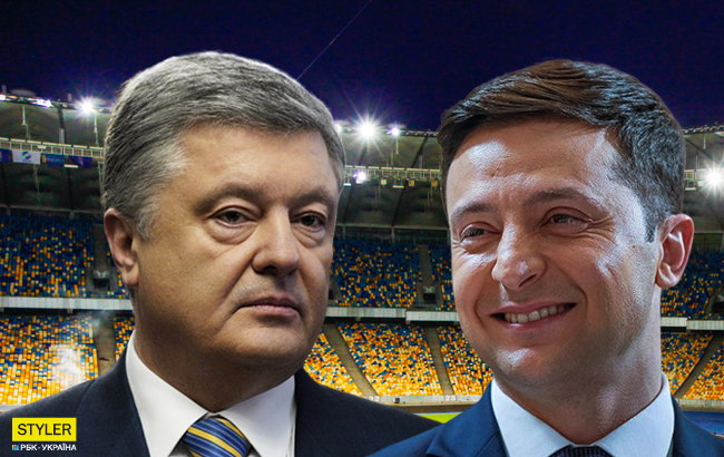 Подія року: бурхлива реакція мережі на дебати Зеленського і Порошенко