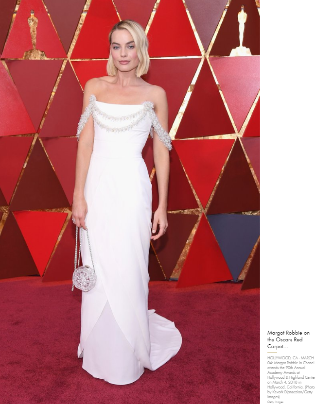 Марго Робби церемония Оскар 2018