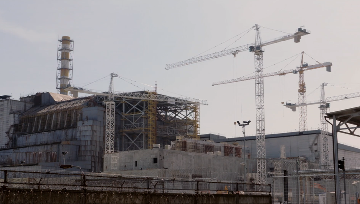 Вентиляционная труба на ЧАЭС