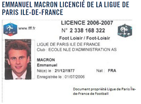 Новоизбранный президент Франции ранее был футболистом