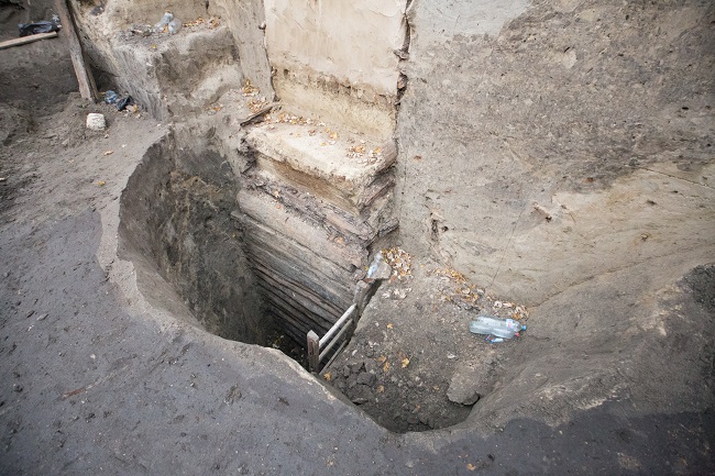 Розкопки на Подолі в Києві