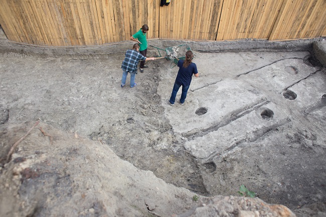 Розкопки на Кирилівській вулиці в Києві