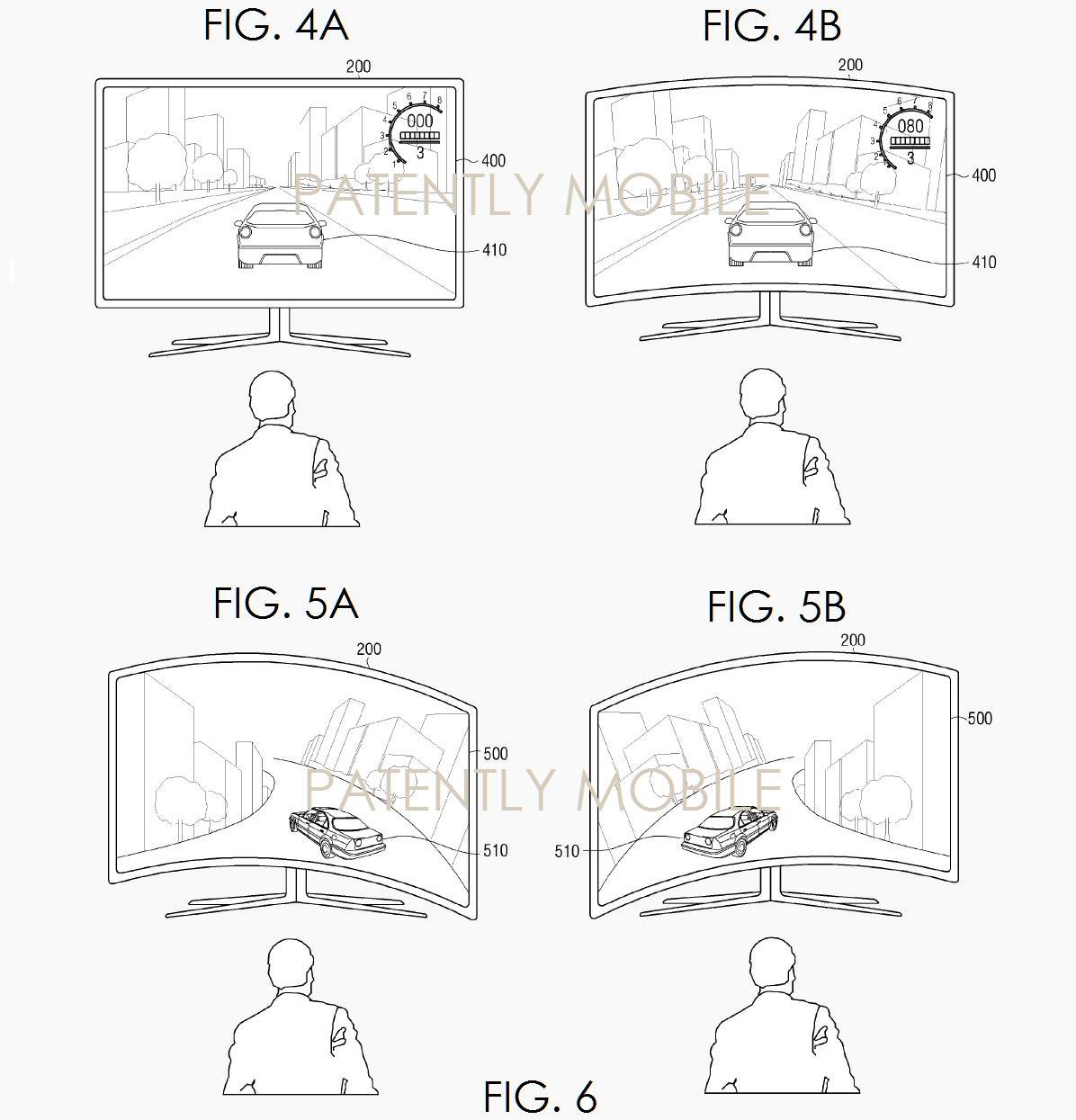 Samsung заставит телевизоры прогибаться под зрителя