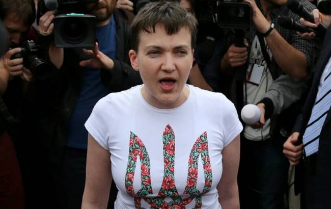 Савченко вернулась в Украину