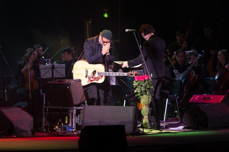 "Город золотой": Борис Гребенщиков выступил в Киеве