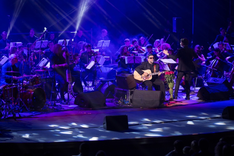 "Город золотой": Борис Гребенщиков выступил в Киеве