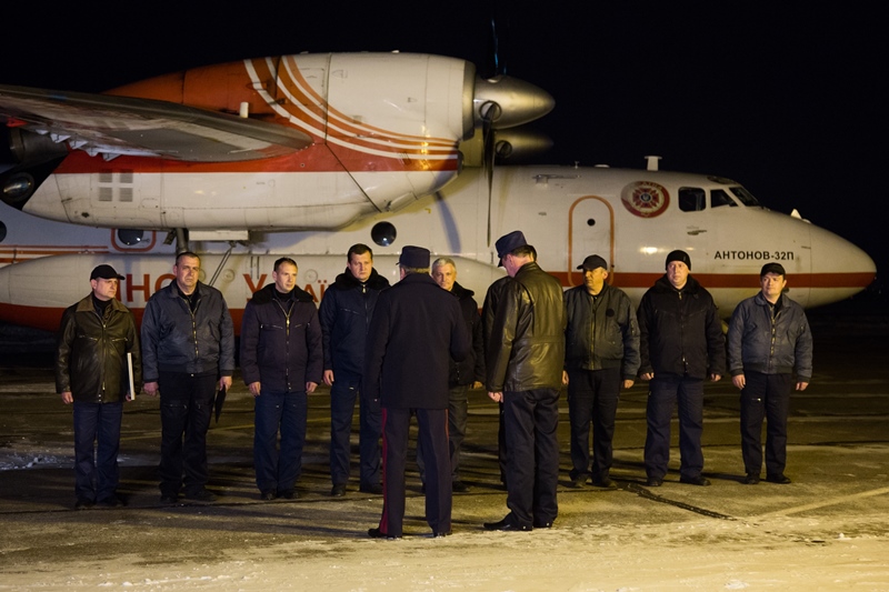 Украинские спасатели вернулись домой после тушения пожаров в Израиле: фоторепортаж
