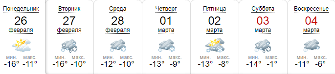 Коли спадуть морози: в мережі зробили добірку прогнозів погоди від провідних метеосайтов країни (фото)