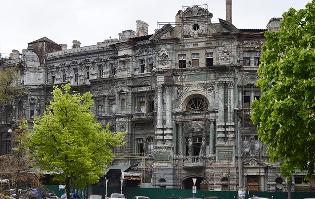 В Одессе в Доме Руссова нашли послание из прошлого века (фото)