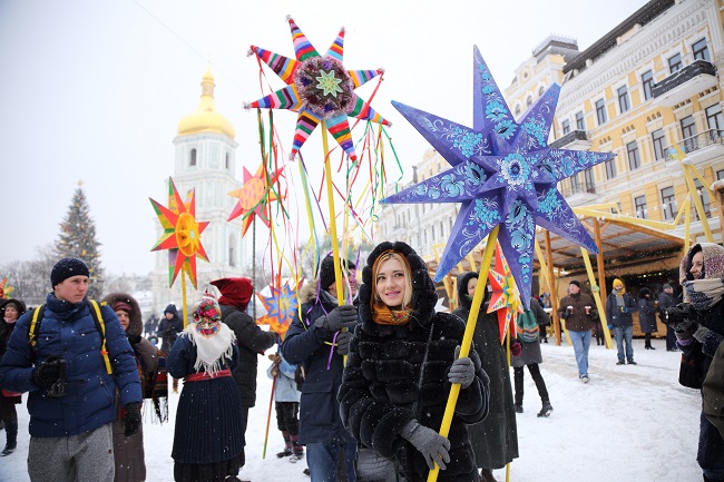 Как прошло рождественское шествие в Киеве: эксклюзивный фоторепортаж