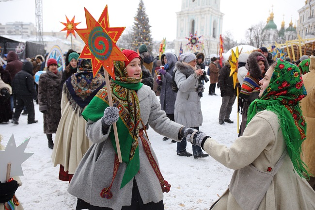 Как прошло рождественское шествие в Киеве: эксклюзивный фоторепортаж