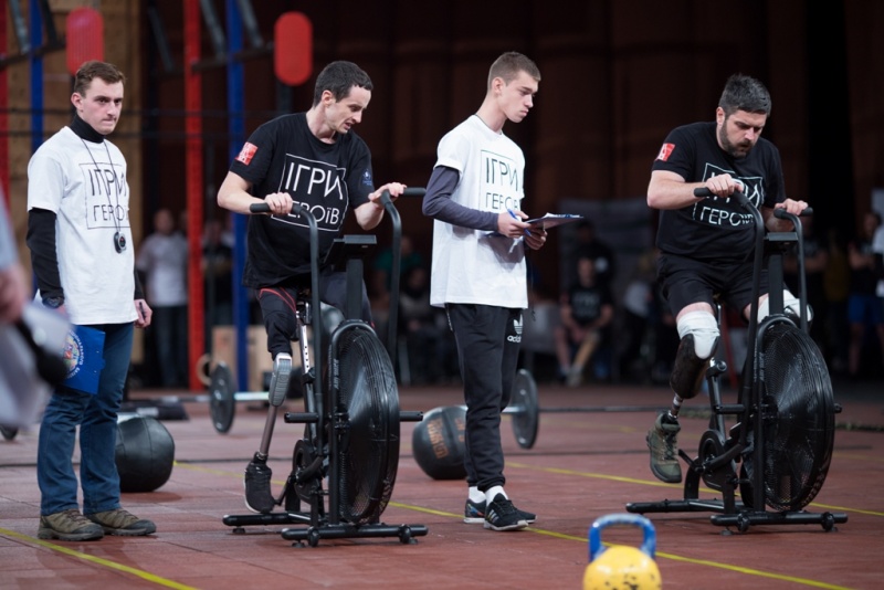 В Киеве стартовали "Игры Героев" среди воинов АТО: фоторепортаж