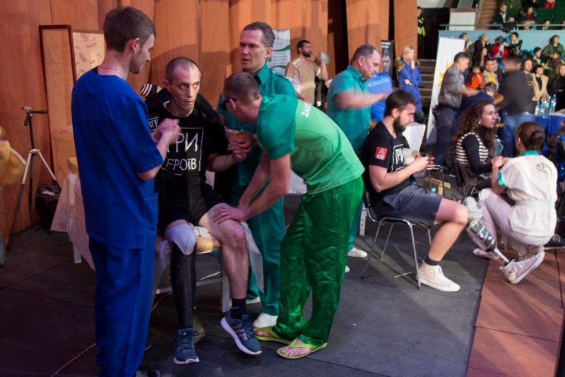 В Киеве стартовали "Игры Героев" среди воинов АТО: фоторепортаж