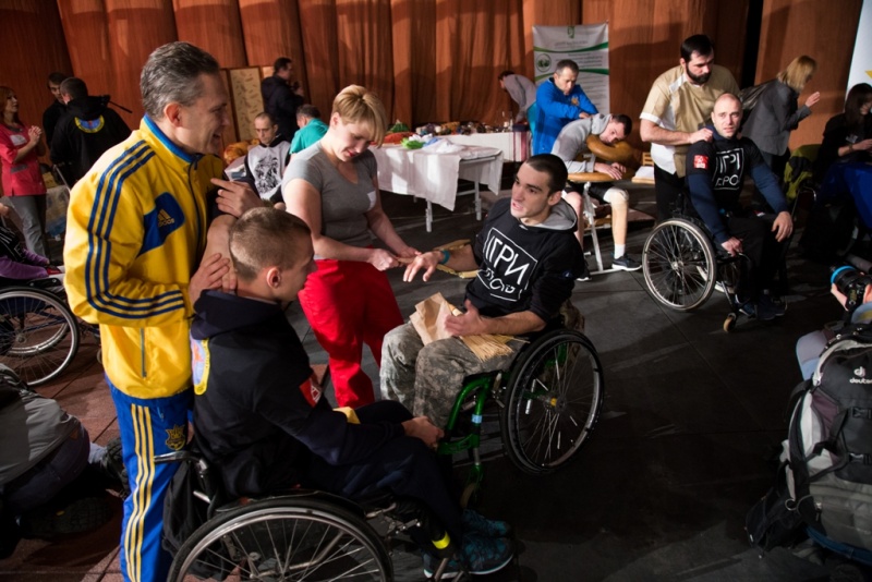 В Киеве стартовали "Игры Героев" среди воинов АТО: фоторепортаж