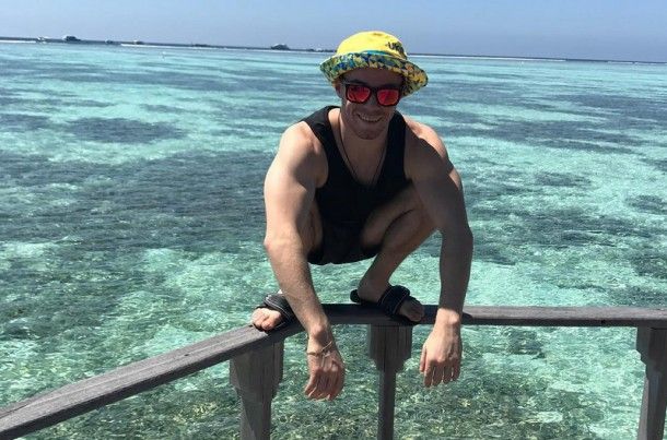"Борщагa style": олимпийский чемпион рассмешил фото с отпуска на Мальдивах