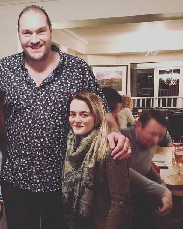 Тайсон Фьюри растолстел до неузнаваемости