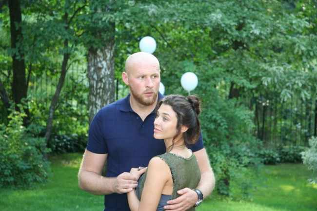 Астровская и ее муж Игорь