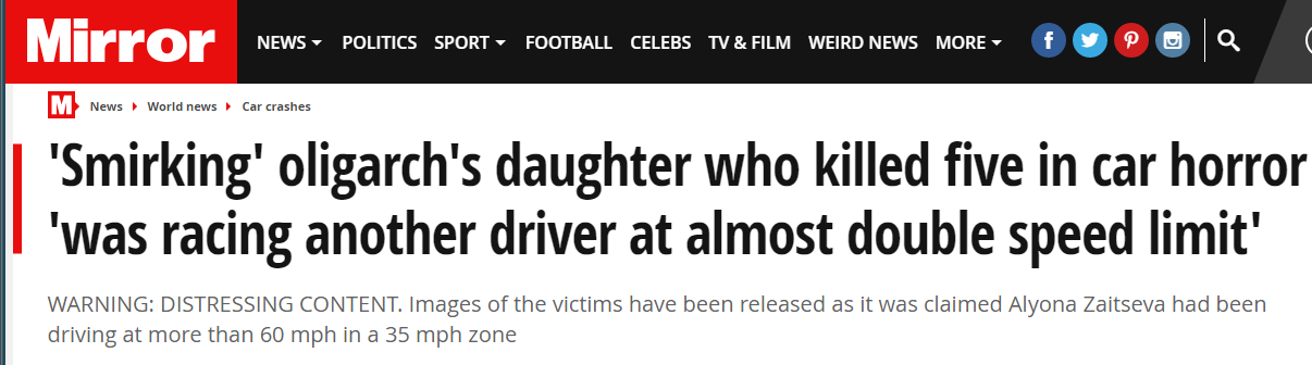 "Убила пять пешеходов в Украине": Британию всколыхнула трагическая авария в Харькове