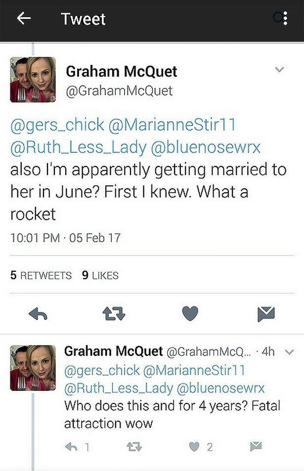 Дівчина з Шотландії з допомогою колажів чотири роки видавала за свого хлопця незнайомого чоловіка