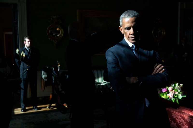 Фотограф сделал подборку снимков президента США 2016 года