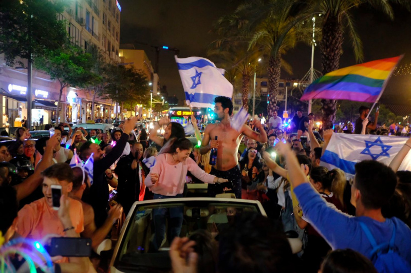 Евровидение 2018: как Израиль праздновал победу в конкурсе