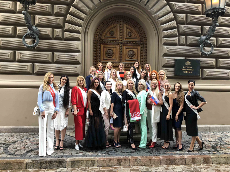 Украинки покорили международный конкурс красоты в Латвии (фото)