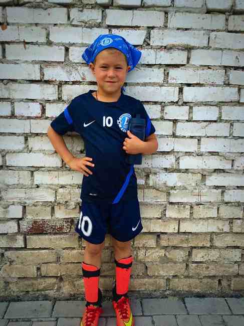 Восьмилетний украинец стал футболистом "Барселоны" (фото)
