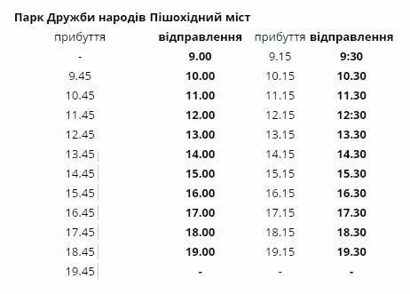 автобусы на Труханов остров