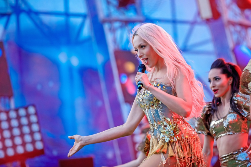 Высшая лига: Оля Полякова подняла на уши весь Киев (фото)