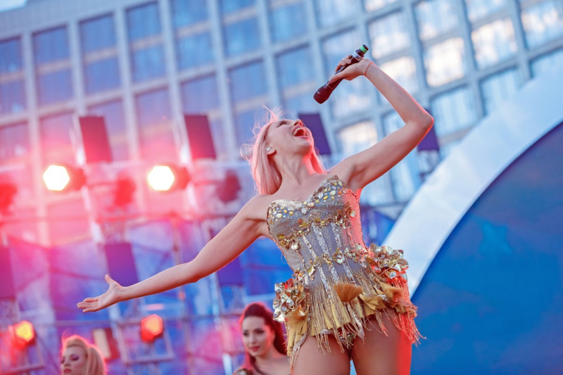 Высшая лига: Оля Полякова подняла на уши весь Киев (фото)