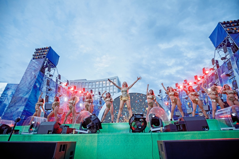 Высшая лига: Оля Полякова подняла на уши весь Киев (фото)