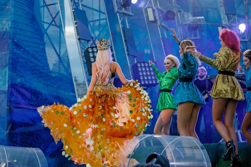 Высшая лига: Оля Полякова подняла на уши весь Киев (фото)