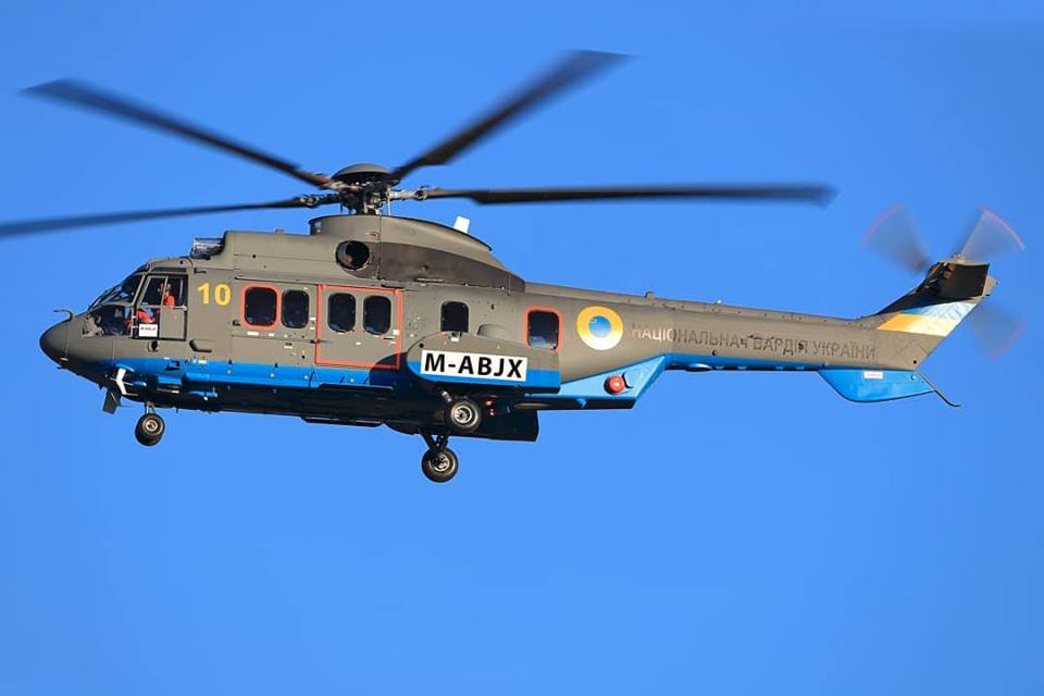 Появились фото французских вертолетов для ГСЧС и Нацгвардии