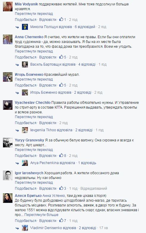 Мнения по поводу мурала