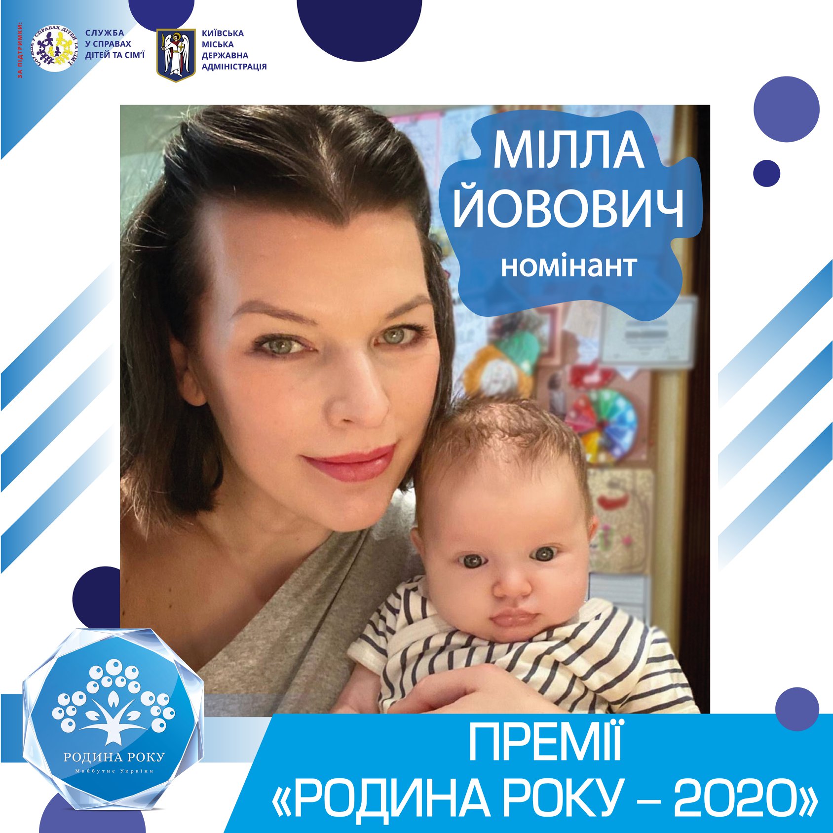 Мілла Йовович прилетить до Києва за новою нагородою: обійшла Куніс і Куриленко