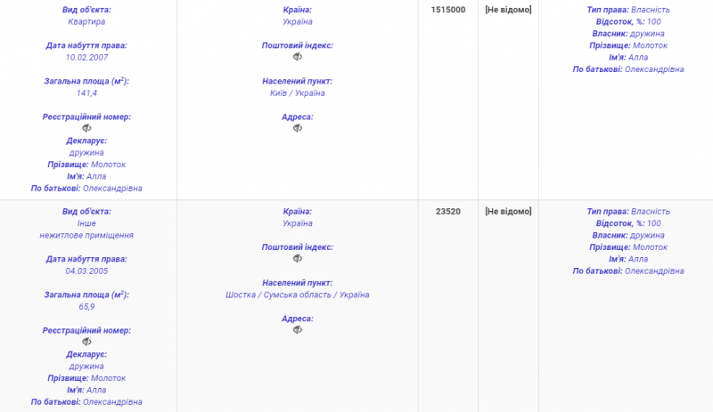 Будинки, квартири та елітні авто: нардеп з Шостки задекларував нові іномарки дружини