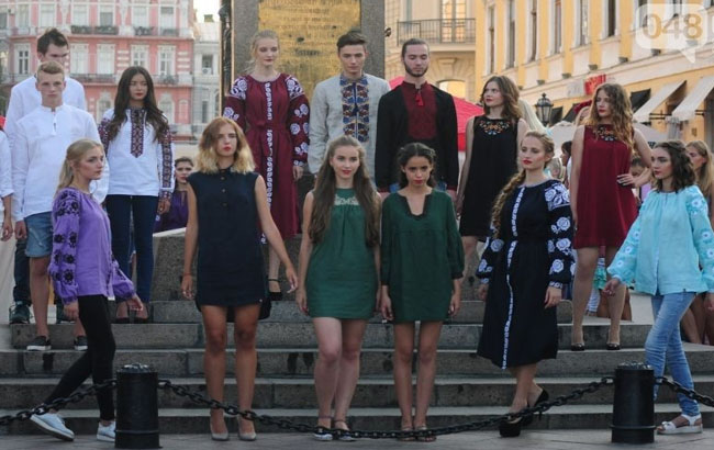 В Одессе прошел традиционный Вышиванковый фестиваль ко Дню независимости