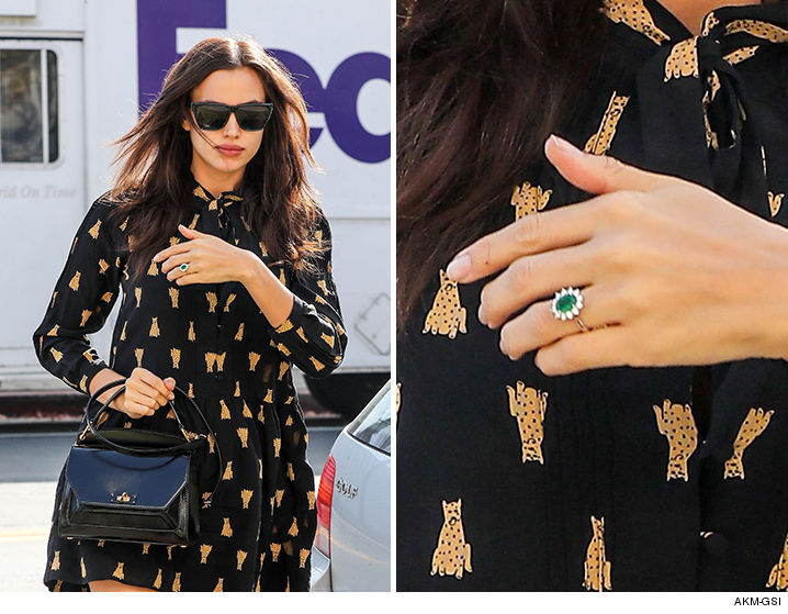 Беременная Ирина Шейк готовится к свадьбе