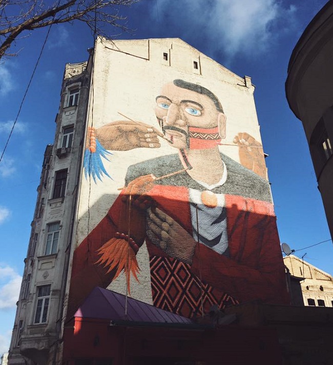 Муралы в Киеве 