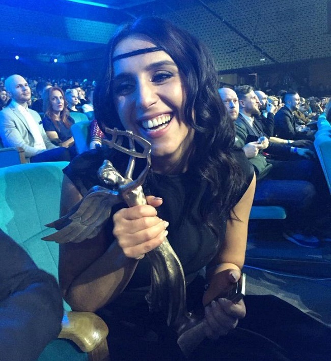 Джамала впервые получила награды премии YUNA – и сразу четыре