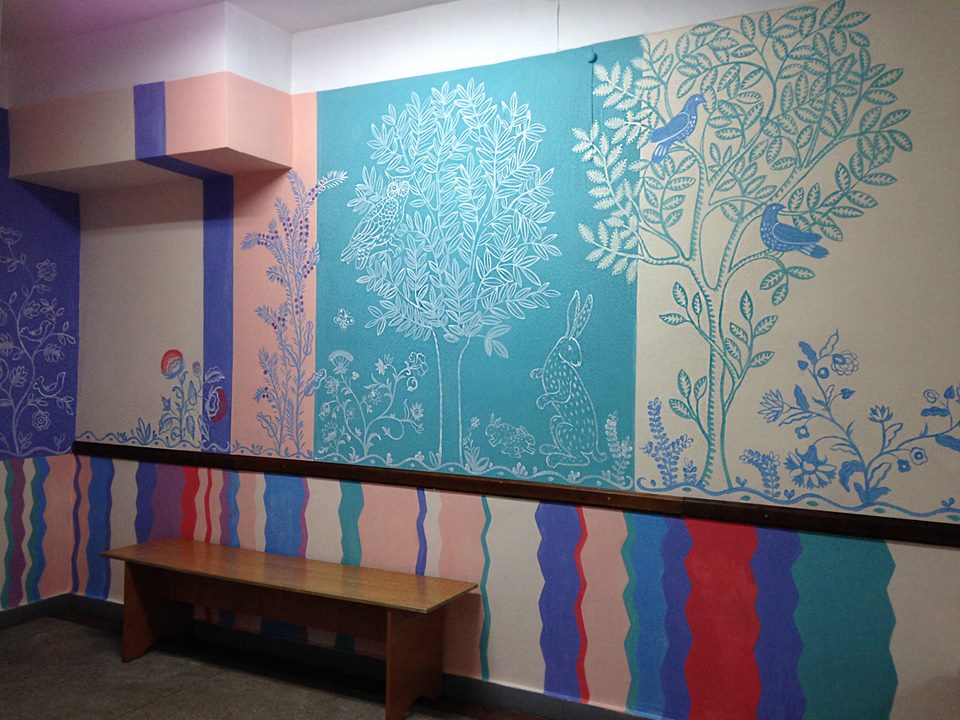 Мечты сбываются: украинские художники создают шедевры на стенах детских больниц