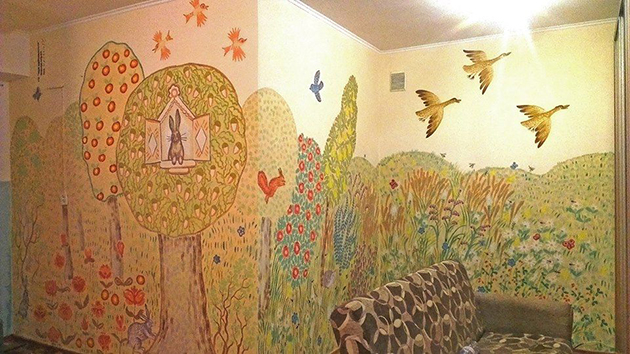 Мечты сбываются: украинские художники создают шедевры на стенах детских больниц