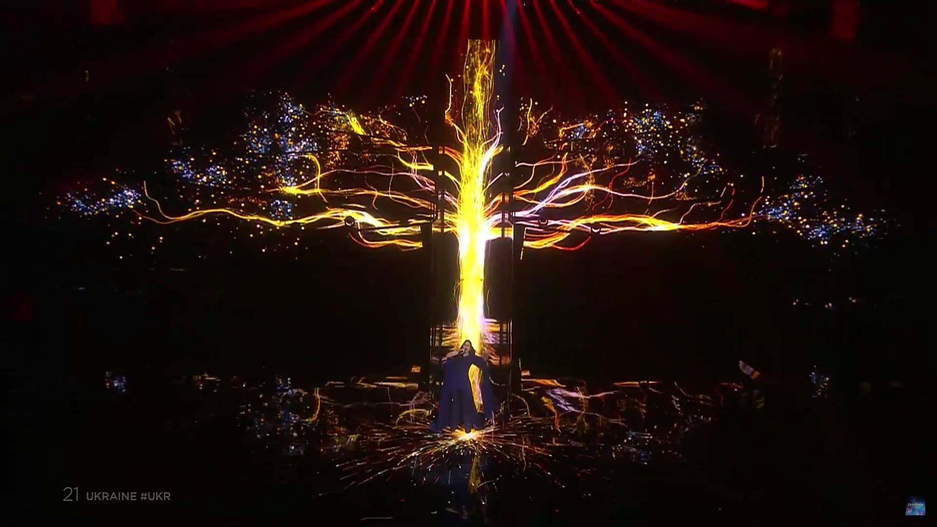 Джамала в финале Евровидения 2016