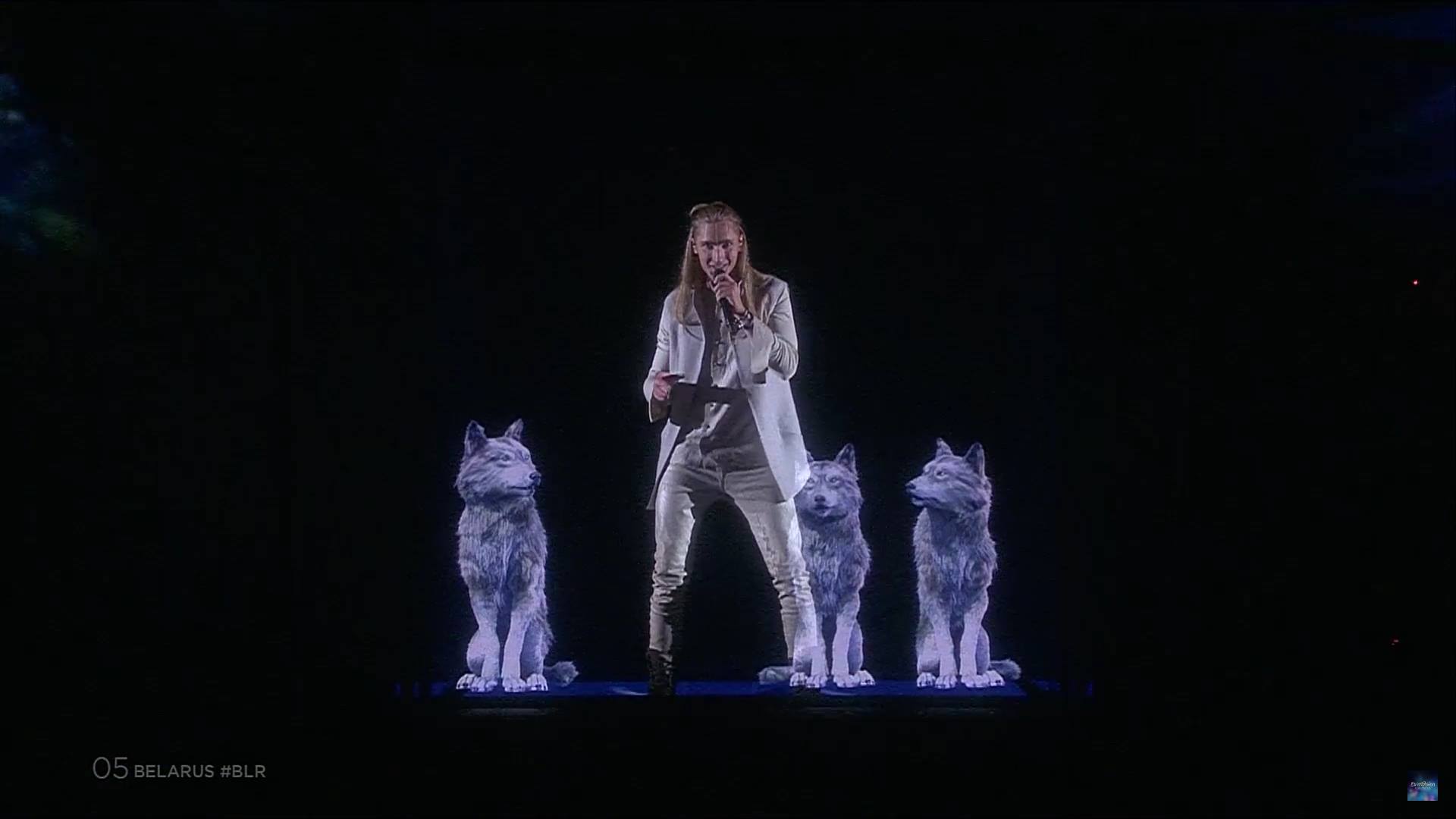 Волки на сцене Евровидения 2016